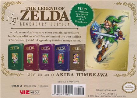 The Legend of Zelda - Legendary Edition Box Set (Paperback) 