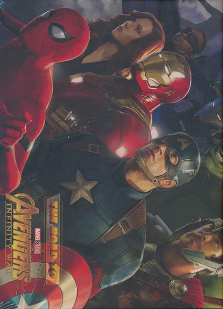 ROAD TO MARVELS AVENGERS INFINITY WAR ART SLIPCASE HC VOL 02
