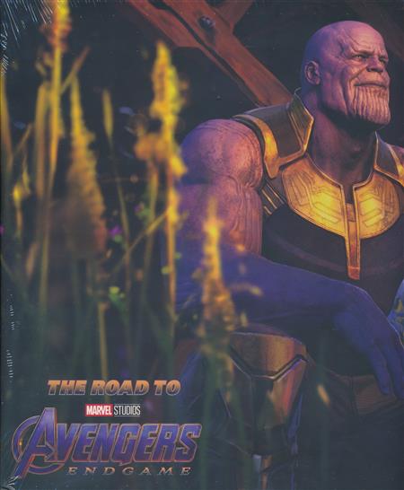 ROAD MARVELS AVENGERS 4 HC ART CINEMATIC UNIV SLIPCASE