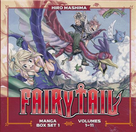 FAIRY TAIL Manga Box Set 1: 9781632368850: Mashima, Hiro: Books 