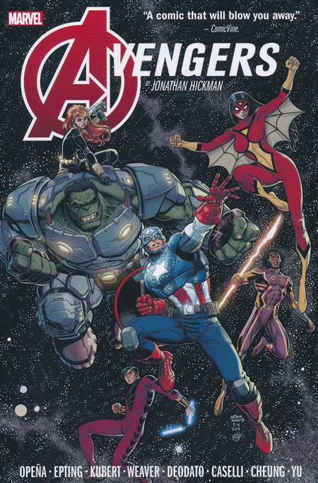 Avengers By Jonathan Hickman Omnibus HC Vol 01 Adams DM Var