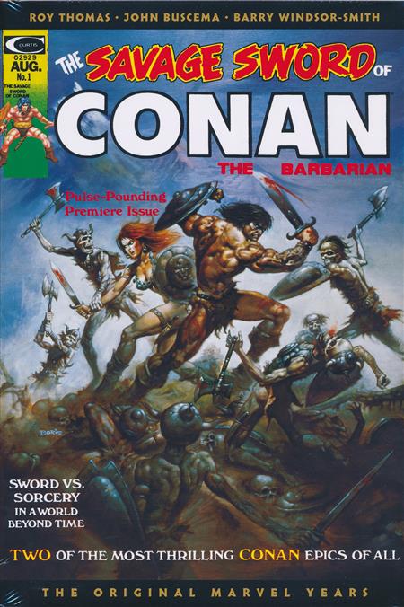 Savage Sword of Conan The Original Marvel Years Omnibus Vol 1 HC *OOP* SEALED 