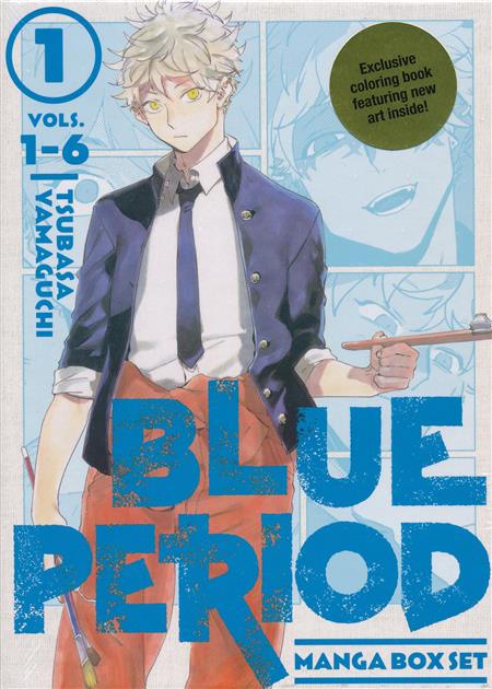 Blue Period Manga Volumes high quality 1-6 English