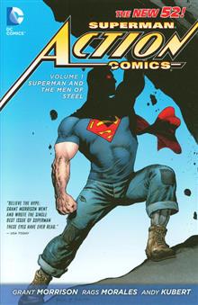 SUPERMAN ACTION COMICS HC VOL 01 SUPERMAN MEN OF STEEL