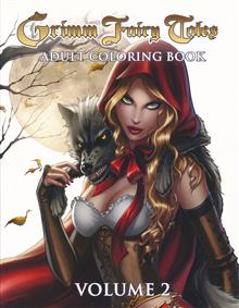 GRIMM FAIRY TALES ADULT COLORING BOOK VOL 02