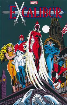 EXCALIBUR OMNIBUS HC VOL 01 DAVIS FIRST ISSUE CVR