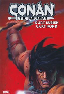 CONAN THE BARBARIAN BY KURT BUSIEK OMNIBUS HC LINSNER DM VAR