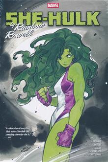 SHE-HULK BY RAINBOW ROWELL OMNIBUS HC PEACH MOMOKO DM VAR