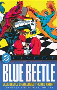 DC FINEST BLUE BEETLE BLUE BEETLE CHALLENGES THE RED KNIGHT TP