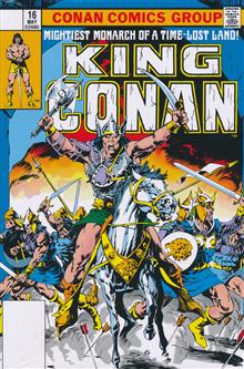 KING CONAN THE ORIGINAL COMICS OMNIBUS HC VOL 01 DM ED MARC SILVESTRI VAR (MR)