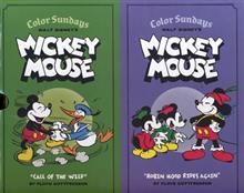 DISNEY MICKEY MOUSE COLOR SUNDAYS BOX SET VOL 01 