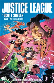JUSTICE LEAGUE BY SCOTT SNYDER DLX ED HC BOOK 02