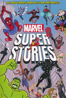 MARVEL SUPER STORIES HC NEW COMICS ALL STAR CARTOONISTS