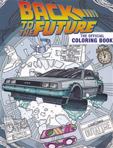 BACK TO THE FUTURE OFFICIAL COLORING BOOK