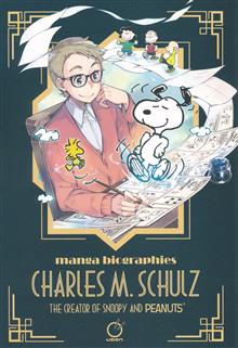 MANGA BIOGRAPHIES CHARLES SCHULZ CREATOR SNOOPY & PEANUTS GN