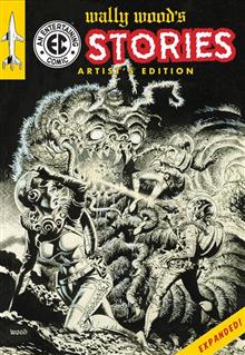 WALLY WOODS EC STORIES EXPANDED EDITION ARTISTS EDITION HC WALLY WOOD CVR