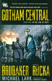 GOTHAM CENTRAL VOL 1 IN THE LINE OF DUTY TP                 