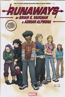 RUNAWAYS BY BRIAN K VAUGHAN & ADRIAN ALPHONA OMNIBUS HC