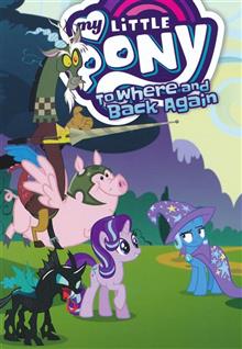 MY LITTLE PONY TO WHERE AND BACK AGAIN GN