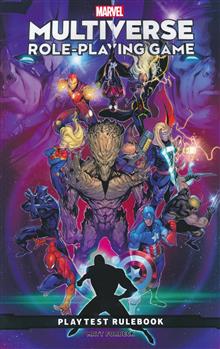 MARVEL MULTIVERSE RPG PLAYTEST RULEBOOK TP COELLO CVR