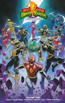 MIGHTY MORPHIN POWER RANGERS RECHARGED TP VOL 01
