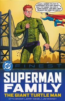 DC FINEST SUPERMAN FAMILY THE GIANT TURTLE MAN TP