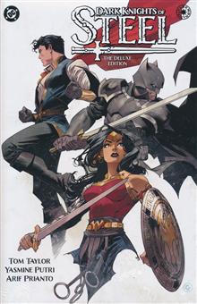 DARK KNIGHTS OF STEEL THE DELUXE EDITION HC DIRECT MARKET EXCLUSIVE DAN MORA VAR CVR