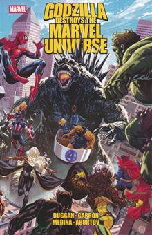 GODZILLA DESTROYS THE MARVEL UNIVERSE TP