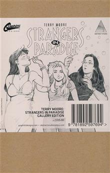 TERRY MOORE STRANGERS IN PARADISE GALLERY EDITION