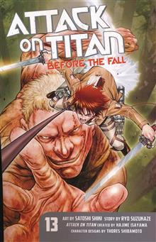 ATTACK ON TITAN BEFORE THE FALL GN VOL 13 (MR)
