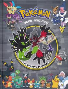 POKEMON SEEK & FIND HC LEGENDARY POKEMON