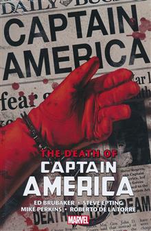 CAPTAIN AMERICA OMNIBUS HC DEATH CAPTAIN AMERICA NEW PTG