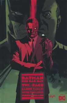 BATMAN ONE BAD DAY TWO-FACE HC
