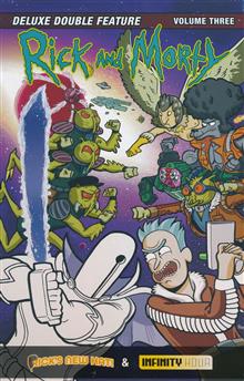 RICK AND MORTY DELUXE DOUBLE FEATURE HC VOL 3