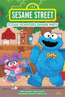 SESAME STREET COOKIE MONSTERS DINNER PARTY HC