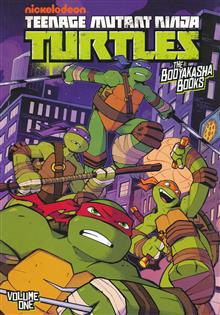 TEENAGE MUTANT NINJA TURTLES THE BOOYAKASHA BOOKS TP VOL 01