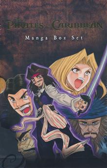 DISNEY MANGA PIRATES OF THE CARIBBEAN BOX SET TP