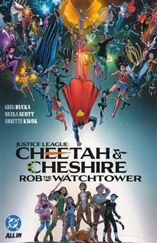 JUSTICE LEAGUE CHEETAH AND CHESHIRE ROB THE WATCHTOWER TP