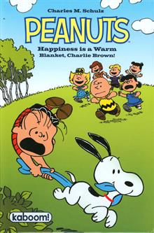 PEANUTS HAPPINESS IS A WARM BLANKET CHARLIE BROWN