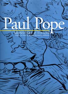PAUL POPE MONSTERS & TITANS BATTLING BOY ART ON TOUR TP