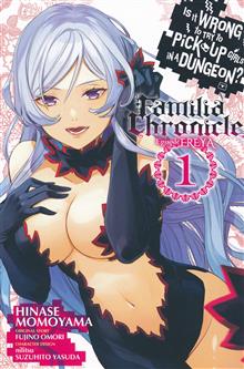 IS IT WRONG TO PICK UP GIRLS DUNGEON FAMILIA FREYA GN (MR)