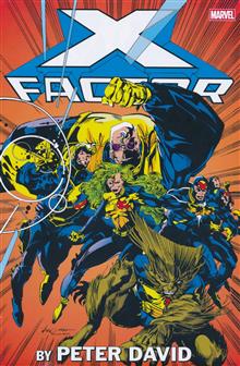 X-FACTOR BY PETER DAVID OMNIBUS HC VOL 01 LARRY STROMAN CVR