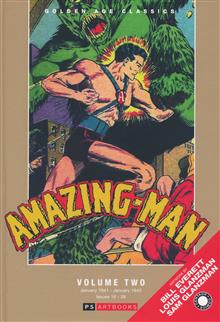 GOLDEN AGE CLASSICS AMAZING MAN HC VOL 02