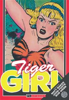 GOLDEN AGE FIGHT COMICS FEATURES TIGER GIRL SOFTEE VOL 02