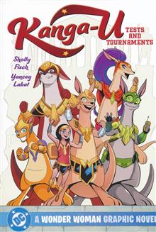 KANGA-U TESTS AND TOURNAMENTS A WONDER WOMAN GRAPHIC NOVEL TP