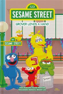 SESAME STREET GROVER LENDS A HAND HC