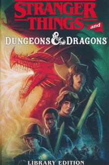 STRANGER THINGS AND DUNGEONS & DRAGONS LIBRARY EDITION HC
