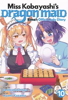 MISS KOBAYASHIS DRAGON MAID ELMAS OFFICE LADY DIARY GN VOL 10