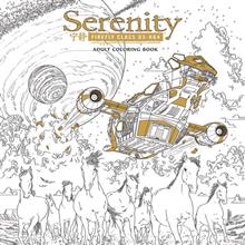 SERENITY ADULT COLORING BOOK TP