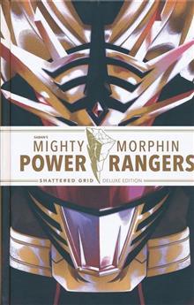 MIGHTY MORPHIN POWER RANGERS DLX HC SHATTERED GRID